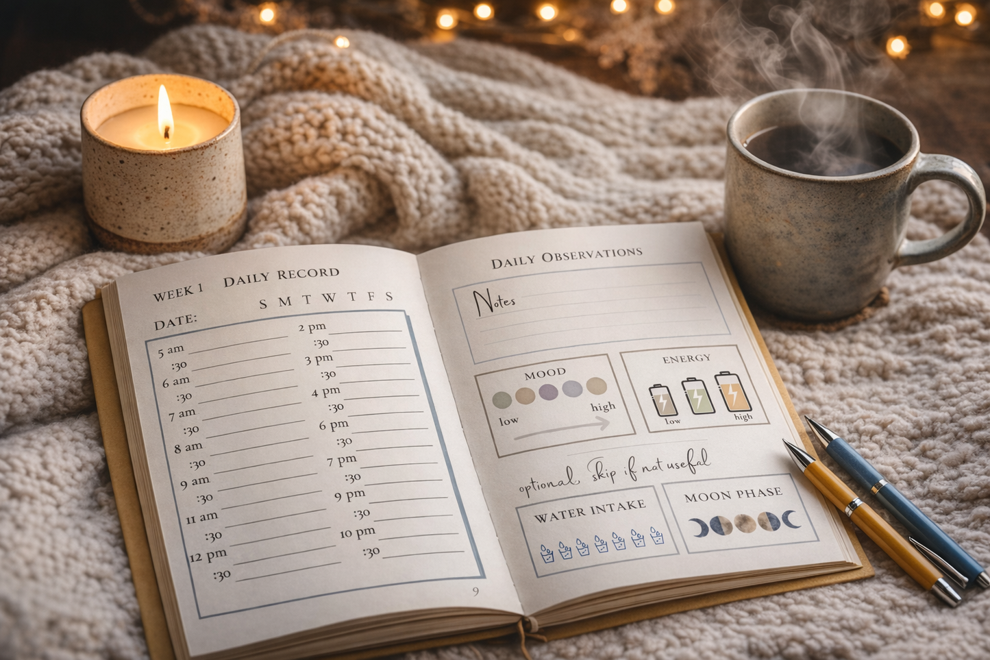 'Why I Am Terribly Busy' A 30-Day Tracker for the Overwhelmed & Curious